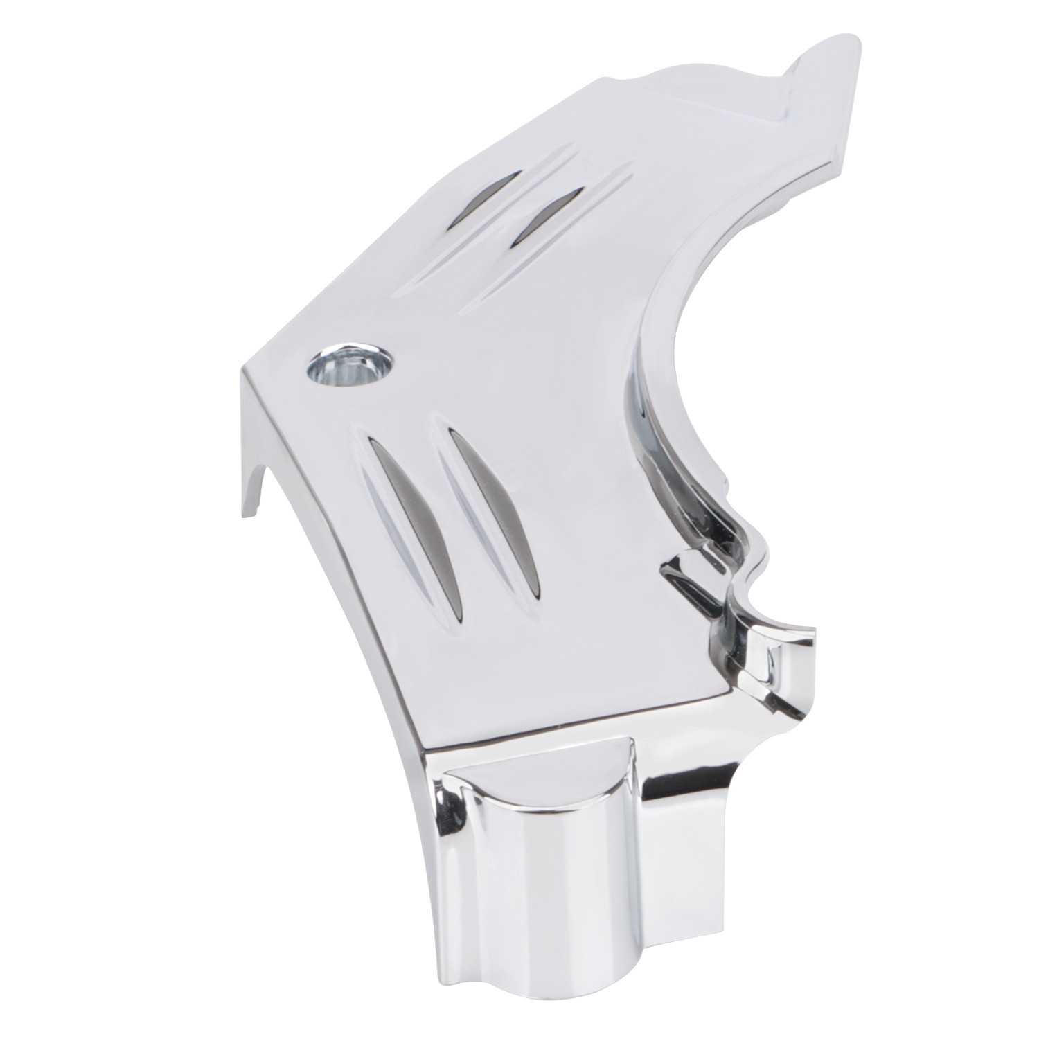 Chrome Cylinder Base Cover Fit For Harley Softail FXSTD Electra Glide FLHTC FLHT