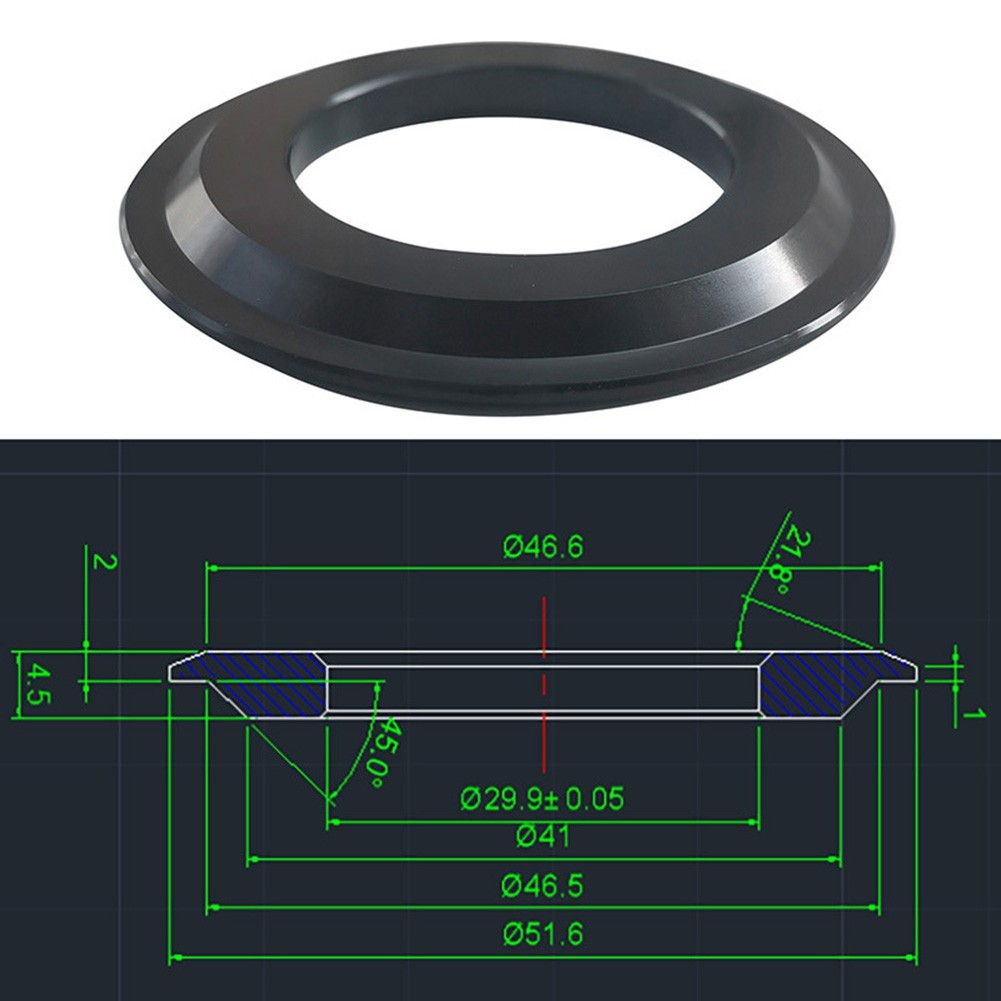Fork Washer Fork Bottom Ring 28.6mm Base Bottom Ring Bicycle Accessories