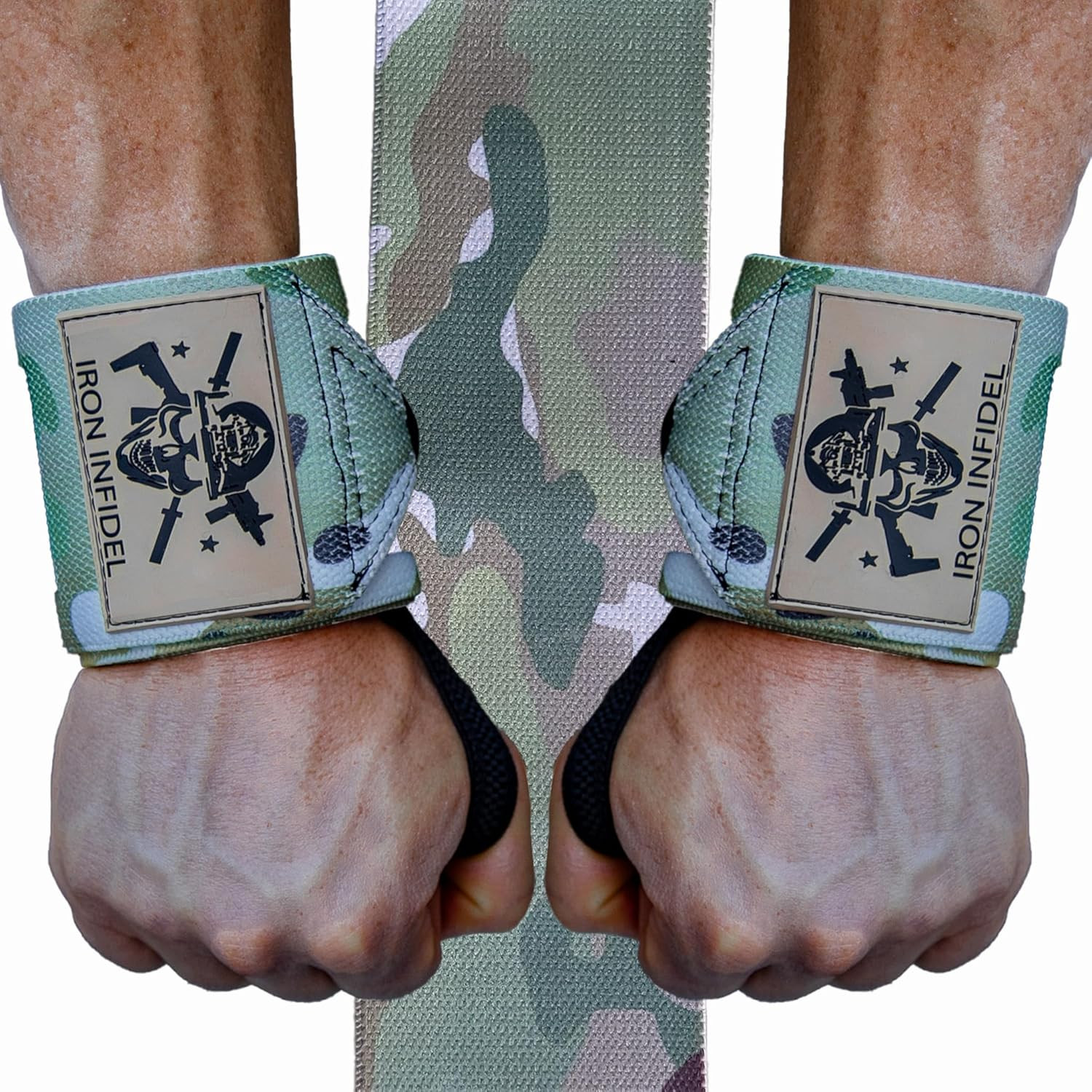 Wrist Wraps for Weightlifting - 18" and 24" Heavy Duty Support for Working Out,