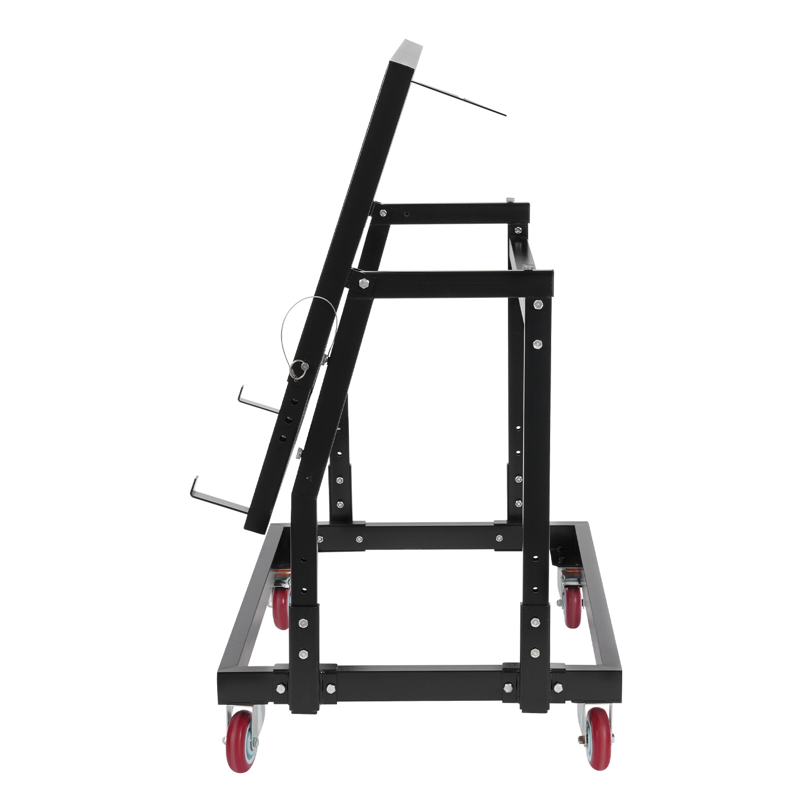 1000lbs Drywall Panel Cart with Adjustable Height & 4 Swivel Wheels
