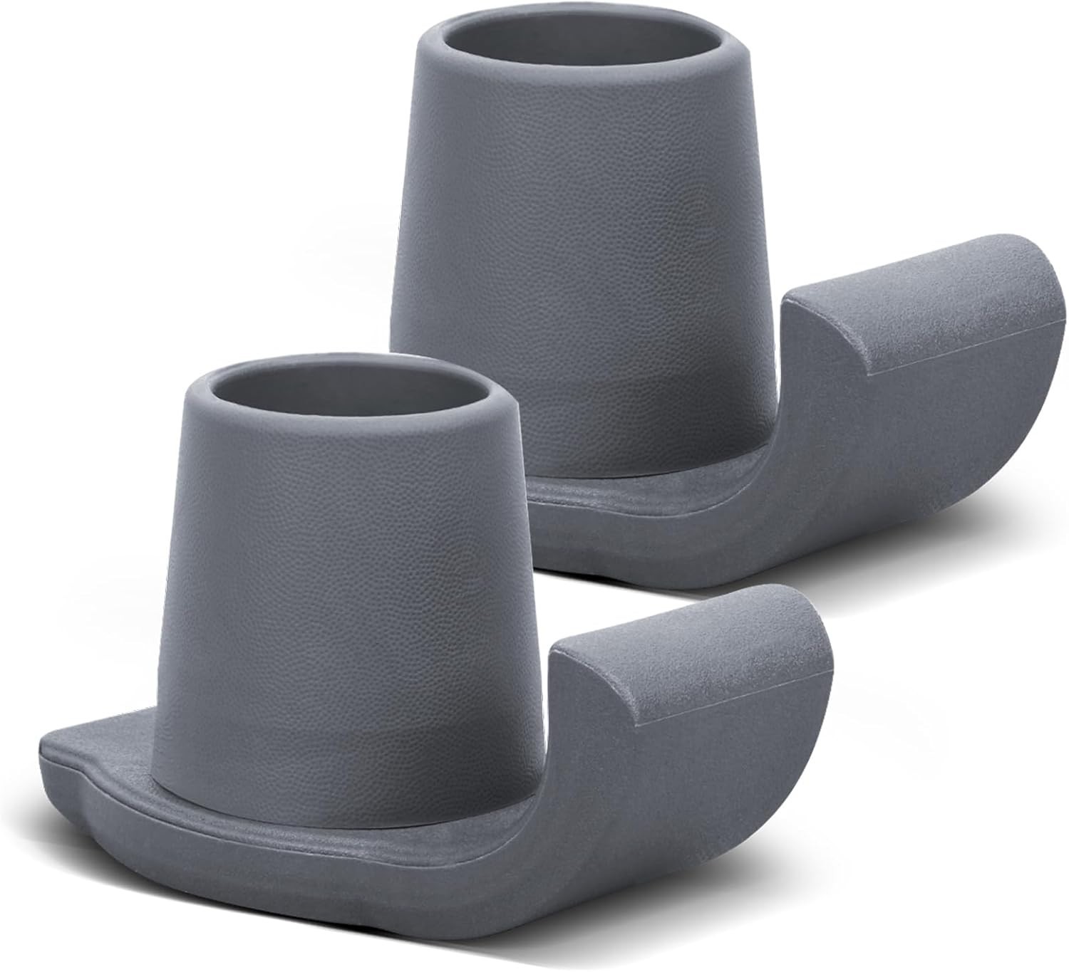 Durable 2 Pack Walker Ski Glides - Easy Installation for Seniors' Mobility Needs