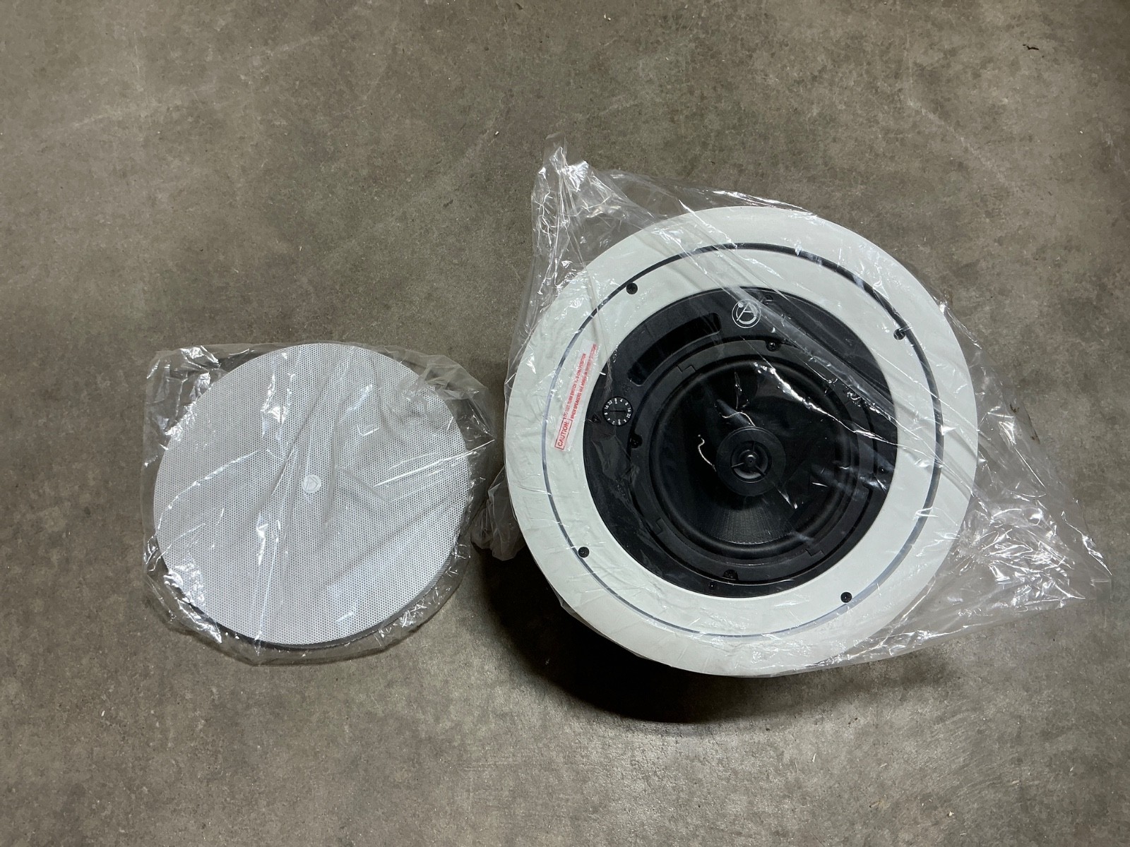 Atlas Sound FAP62T 6" Coaxial Enclosed In-Ceiling Main Stereo  Loud Speaker
