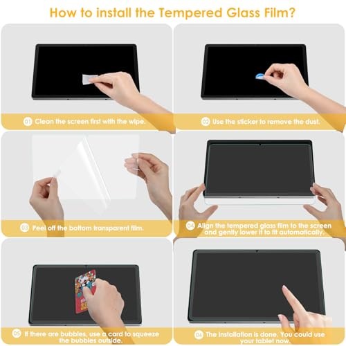 2 Pack Screen Protector Compatible With Lenovo Idea Tab Pro 12.7" 2025,1 Paper