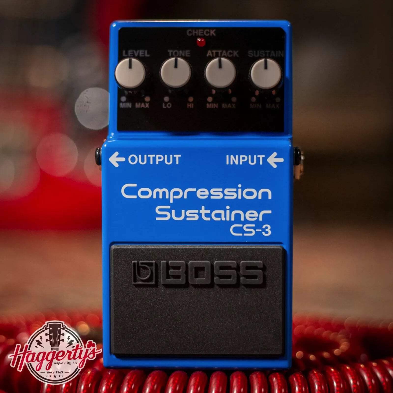 Boss CS-3 Compressor Sustainer - Guitar Effects Pedal