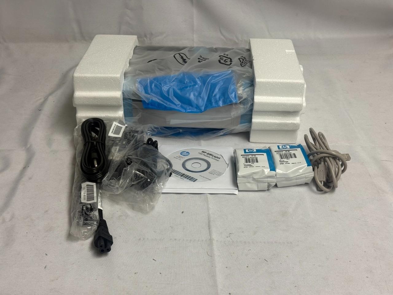 HP OfficeJet 100 Mobile Printer Bluetooth & Power Cable, USB