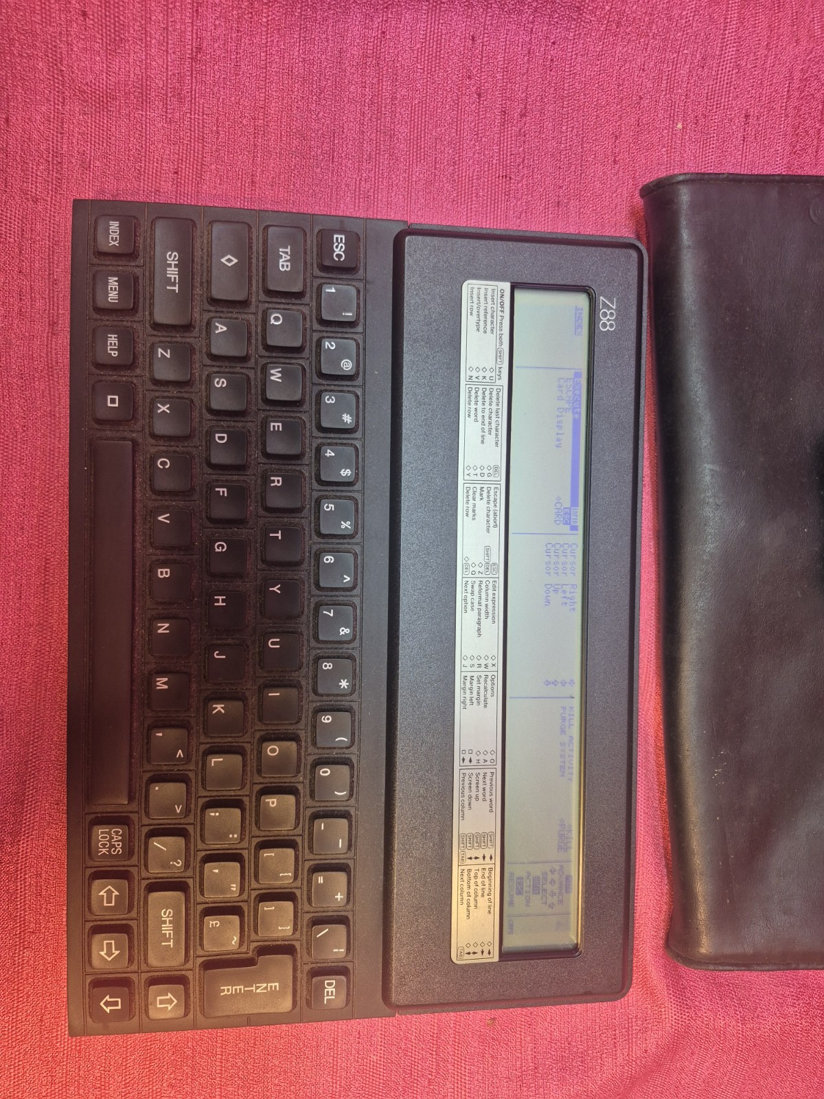 Vintage Cambridge Computer Z88 Portable Laptop Notebook Tested Working Sinclair