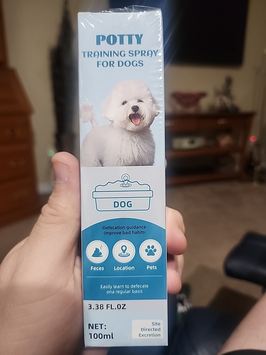 Potty Training Spray for Dogs 3.38 FL OZ NEW Expires In 2028