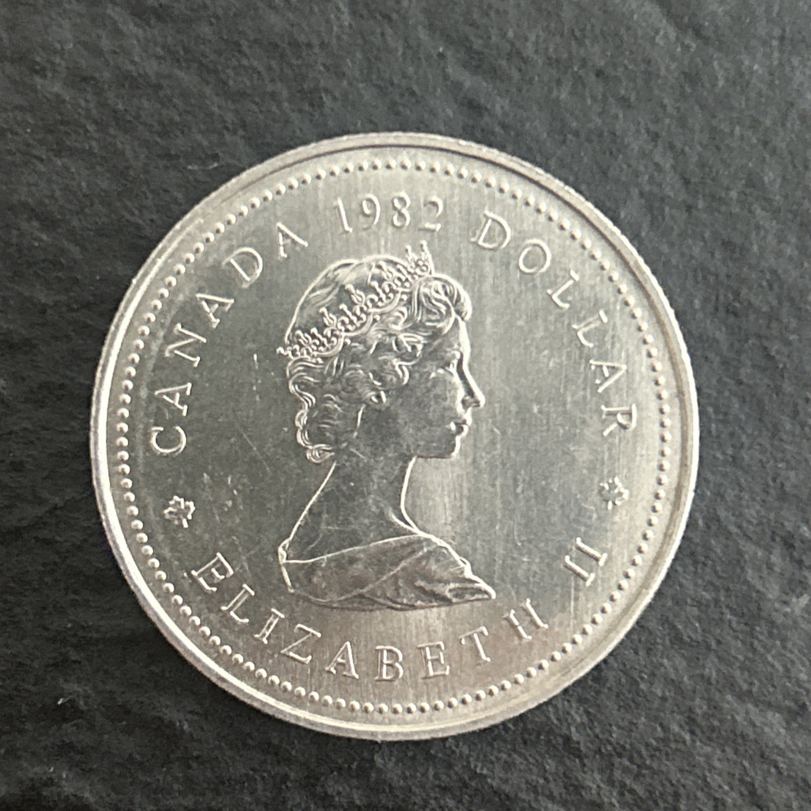 1982 Canada Dollar Commemorating 115th Anniversary of Constitution