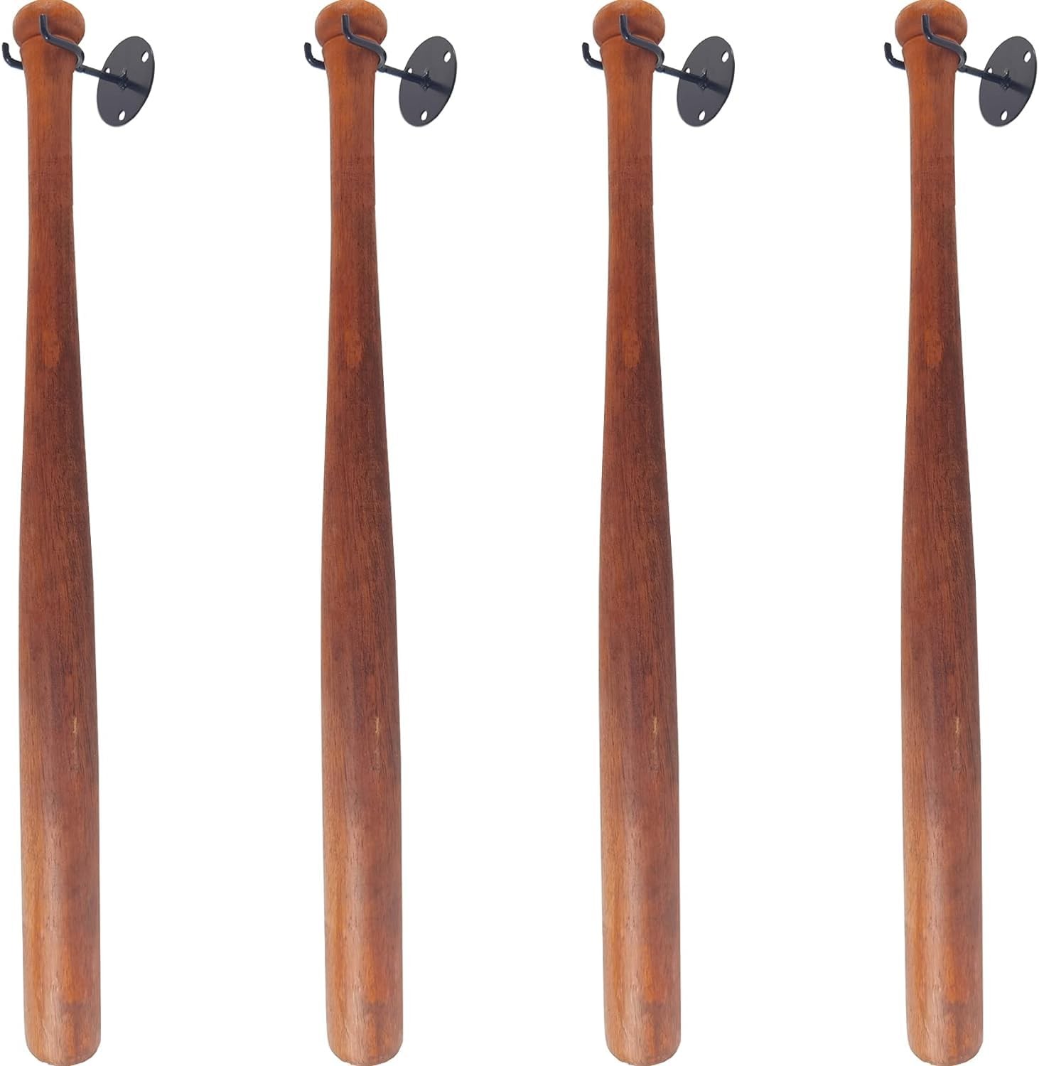 4PCS Baseball bat Holders Memorabilia Baseball Bat Display - Multipurpose Stu