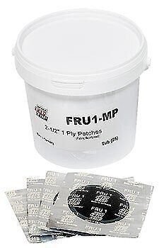 REMA TIP TOP FRU2-MP Fabric Reinforced Tire Repair Unit 3-1/4" 2ply Pail of 25