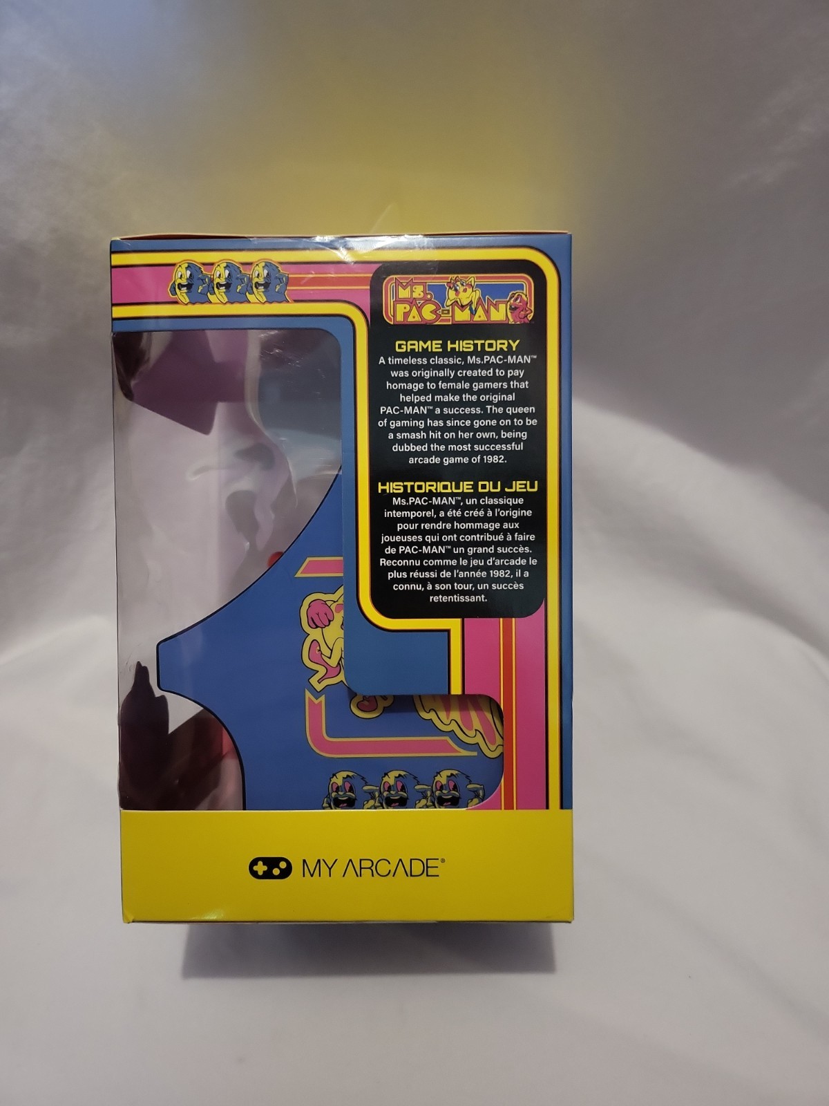 My Arcade- Micro Player Mini Retro Arcade Machine: Ms. Pac-Man Video Game