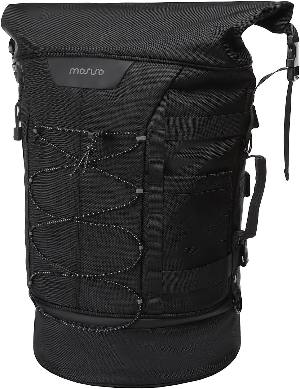 MOSISO Motorcycle Sissy Bar Backrest Bag Gear Tail Bag with Shoulder Strap