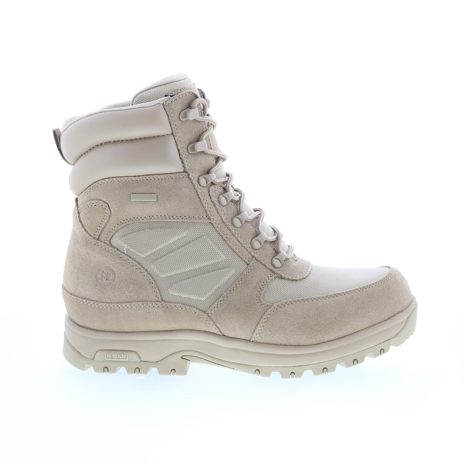 Dunham 8000 Works Waterproof 8" Ubal Mens Beige Extra Extra Wide 6E Boots
