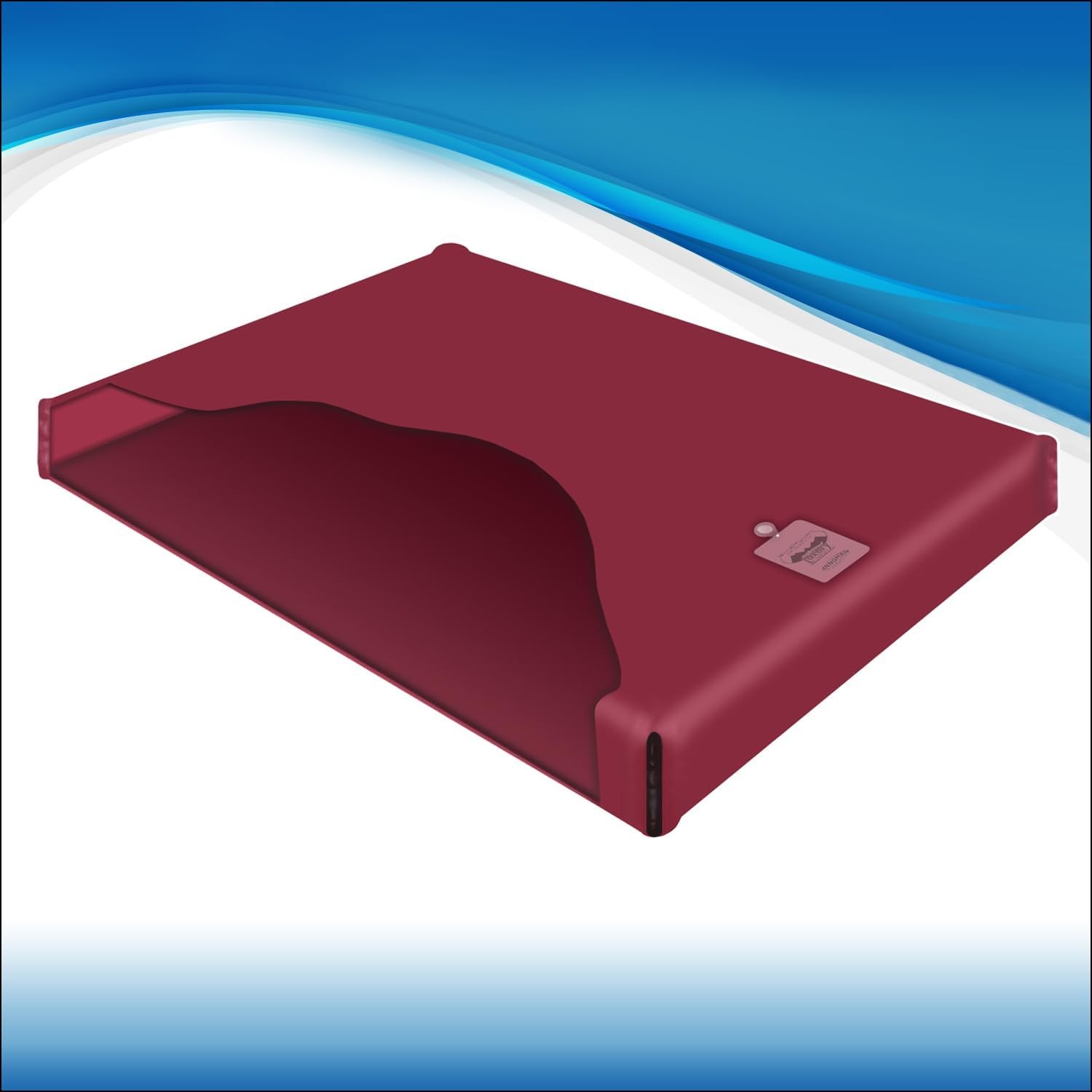 INNOMAX Sanctuary Free Flow Full Wave Waterbed Vinyl Mattress Queen