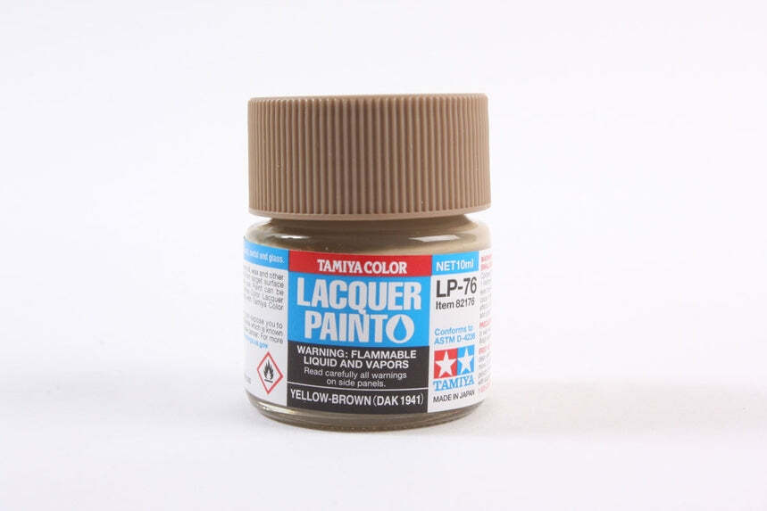 Tamiya 82176 LP-76 Yellow Brown Lacquer Paint 10ml TAM82176 - US