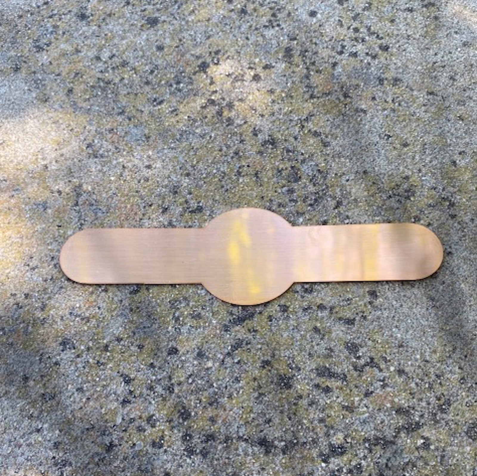Copper Bracelet Stamping Blanks (5 Pack)