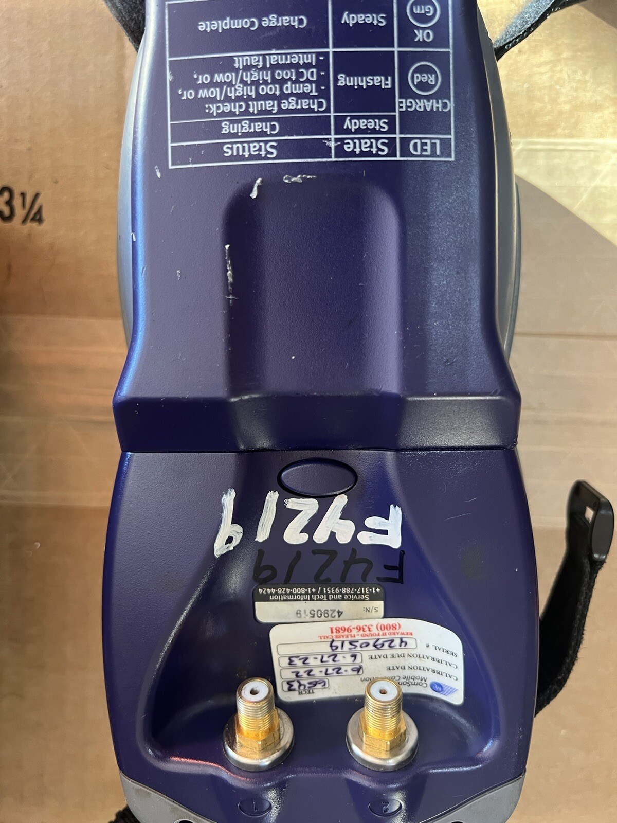 2015 JDSU/DSAM 6300 WAVETEK DIGITAL METER CALIBRATED
