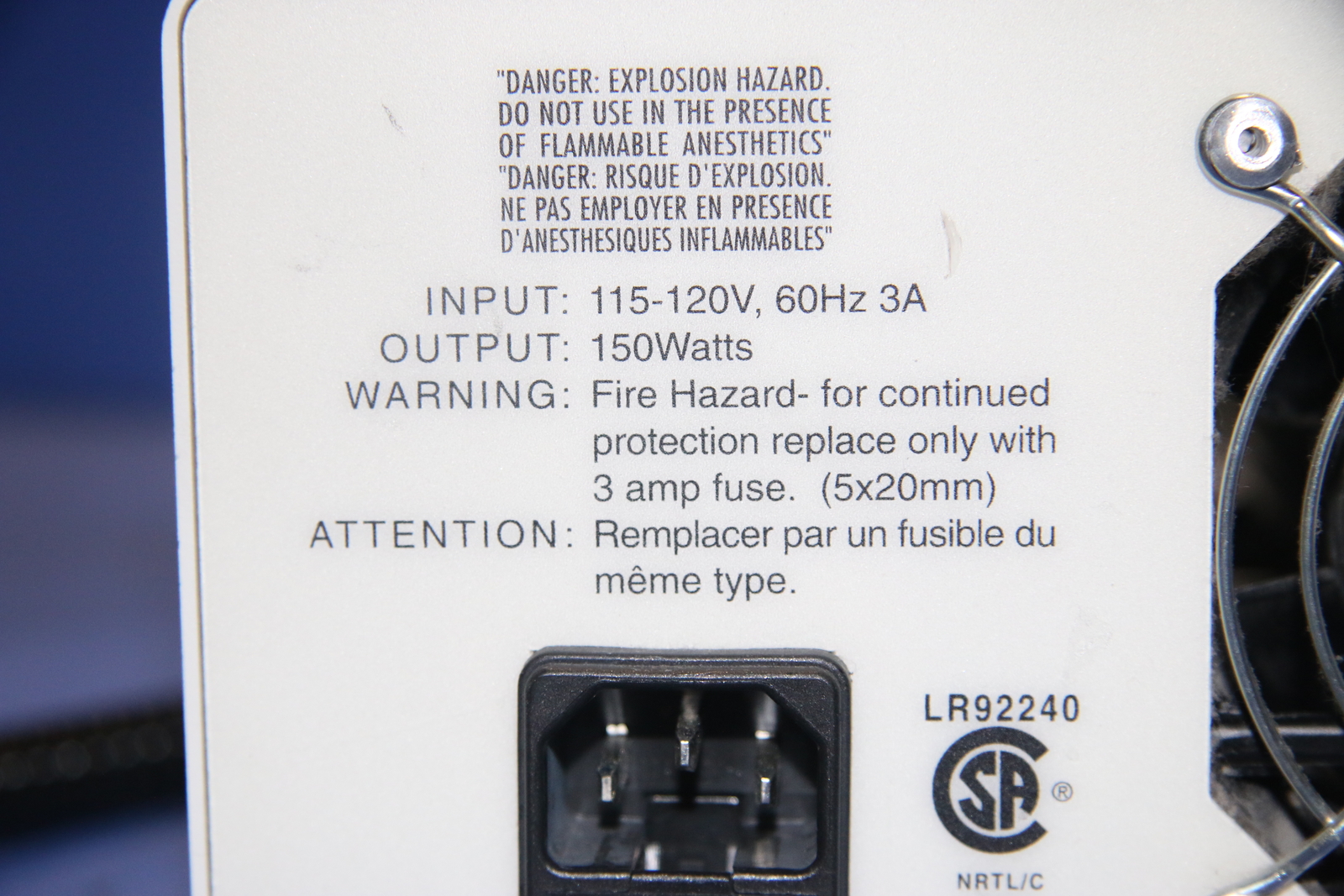 JH Technologies EKE Light Source 20500/26 - 13994