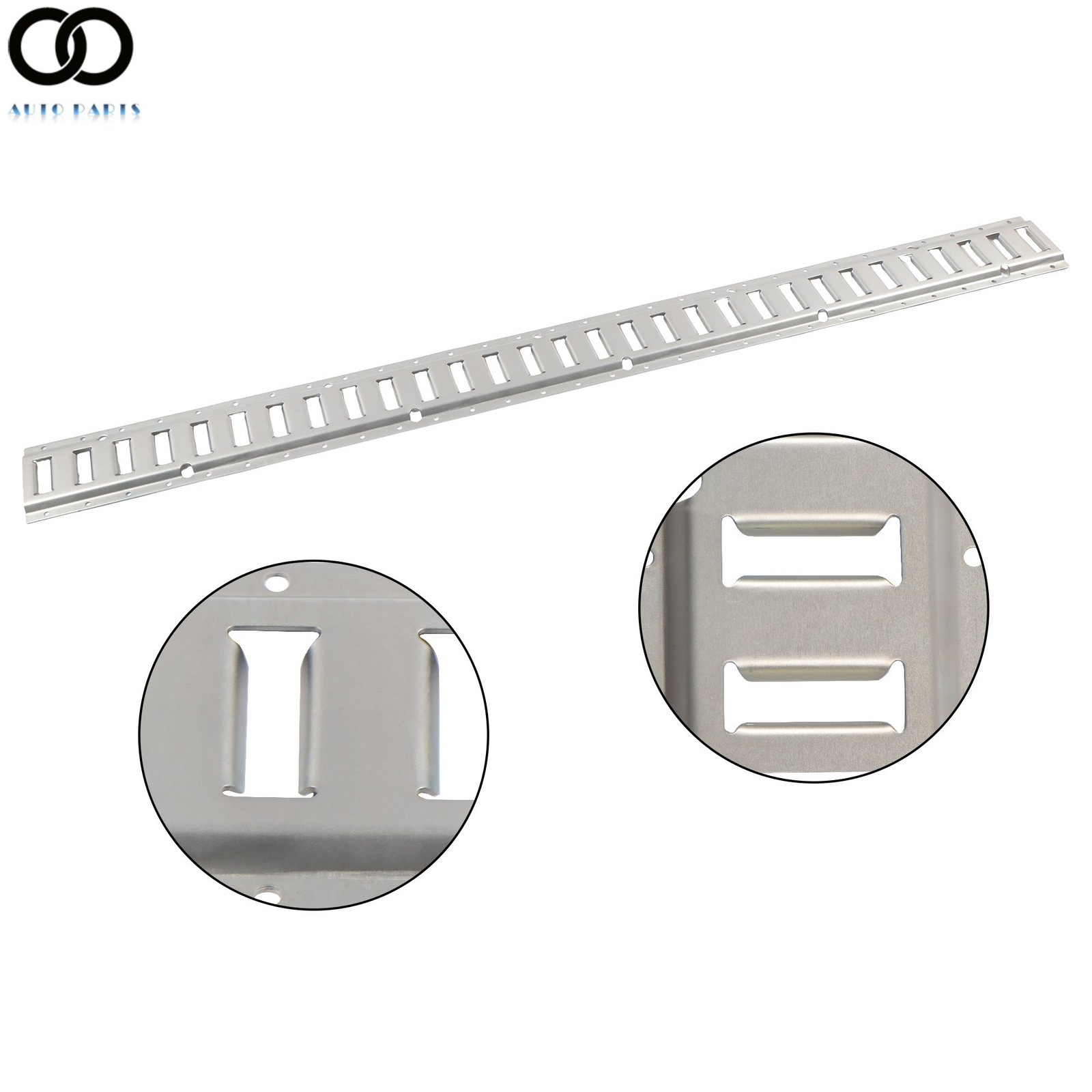6 Pack 5' Horizontal E Track Tie Down Rail Kit Galvanized Steel Secure Cargo New