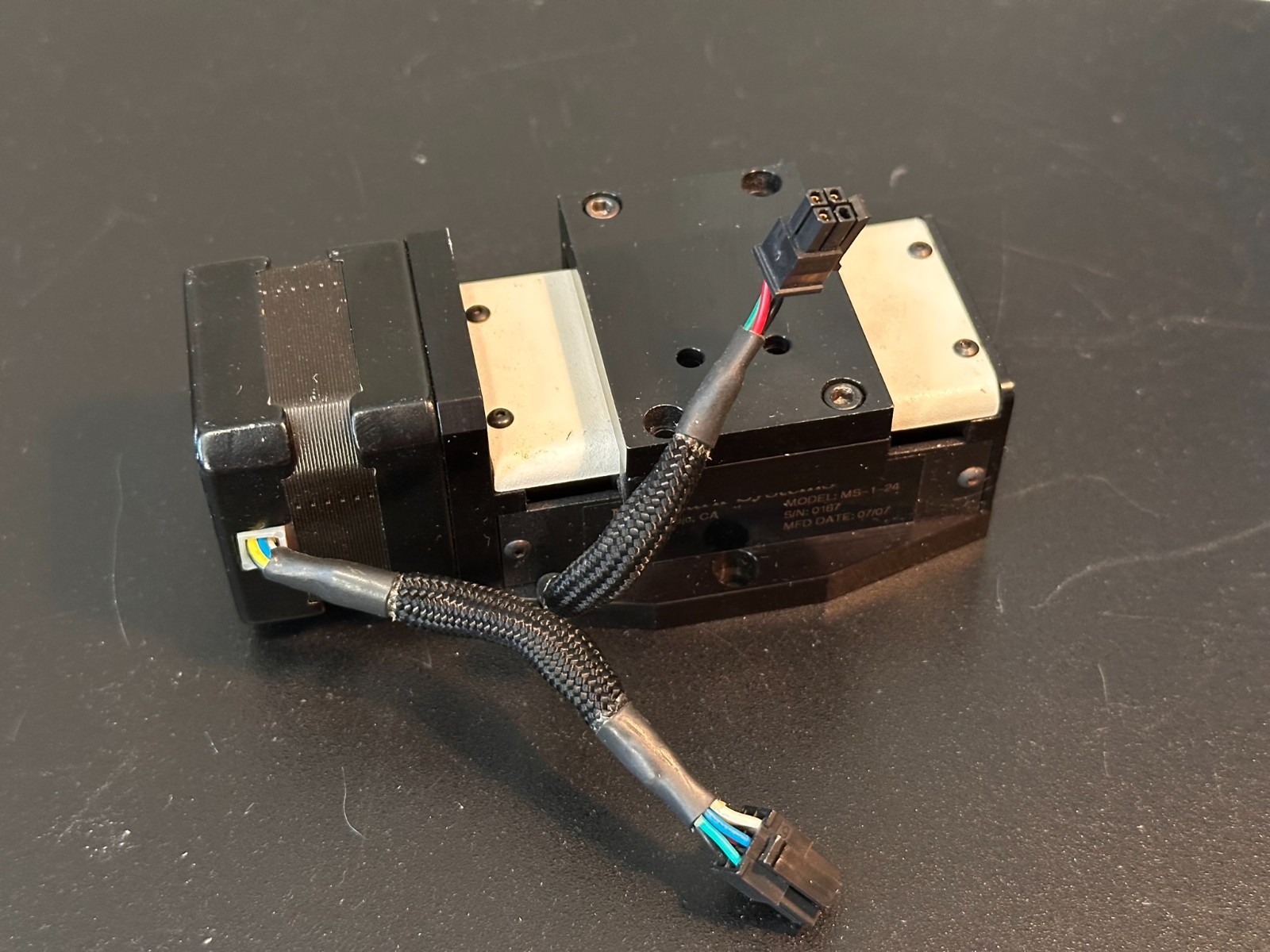 Newmark Systems MS-1-24 Microslide 1 Inch Linear Slide Axis
