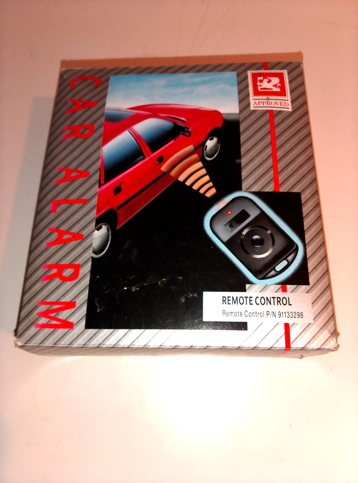 1980's vauxhall car alarm remote control set