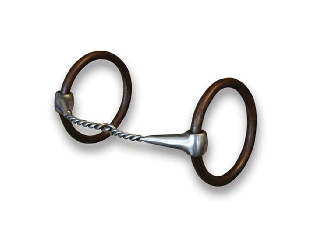 Professionals Choice Bit Bob Avila Snaffle O-Ring 5 1/4" Mouth AVB-104