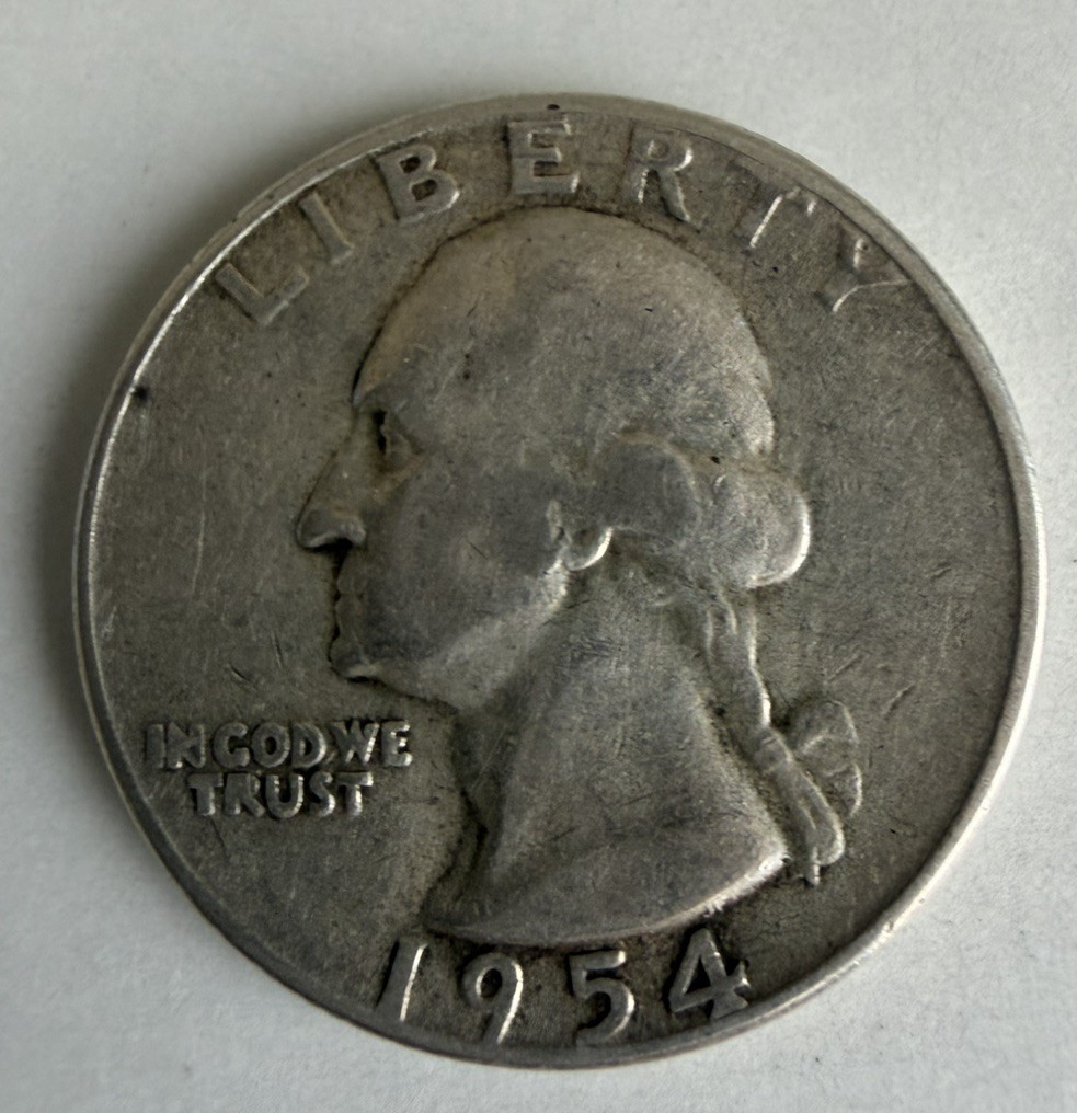 1954 Silver Quarter