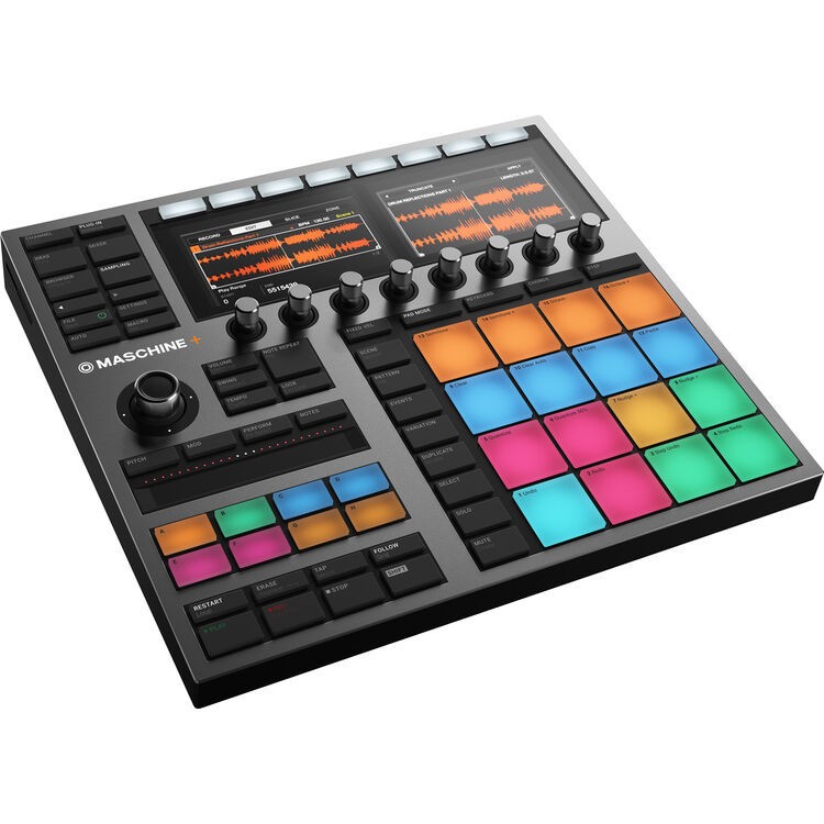 NI Native Instruments Maschine + Plus Controller Orig. Box w/ Registration Code