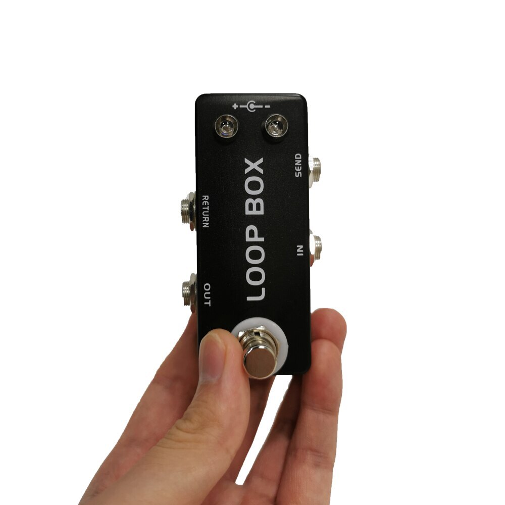True Bypass Guitar Loop Effect Pedal Switcher Channel Select