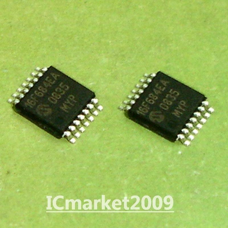 5 PCS PIC16F684-I/ST TSSOP-14 PIC16F684 16F684EA 16F684 CMOS Microcontrollers