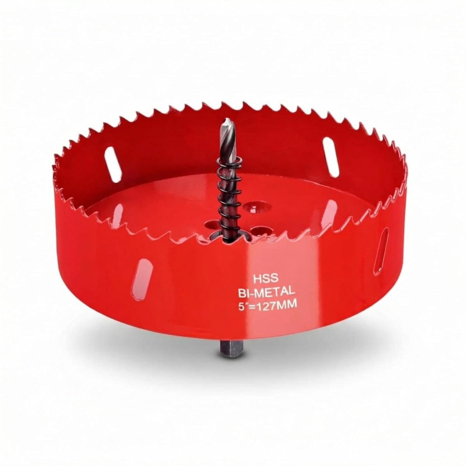 5 Inch Hole Saw with Arbor, 127mm Bi-Metal Hole Cutter for Metal, Wood & Plastic