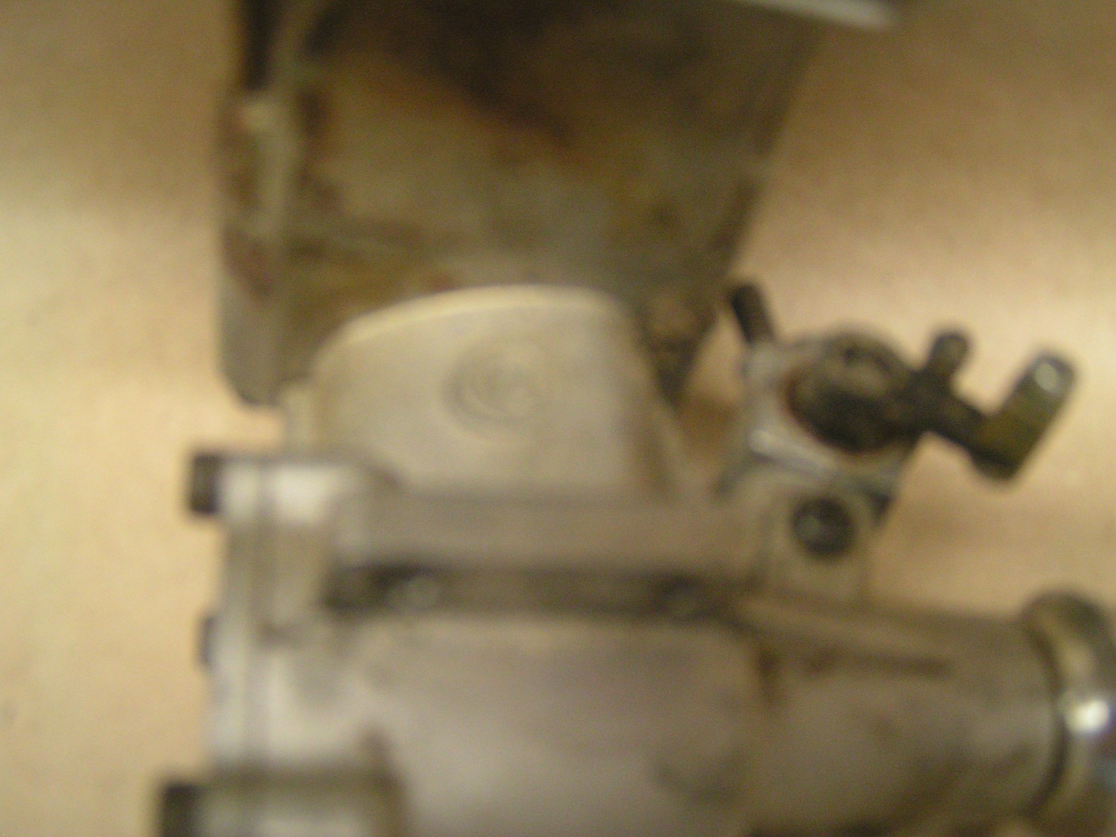 O.S. Max FP .40 engine, 843 muffler, 3A carb, Great Compression, remote needle