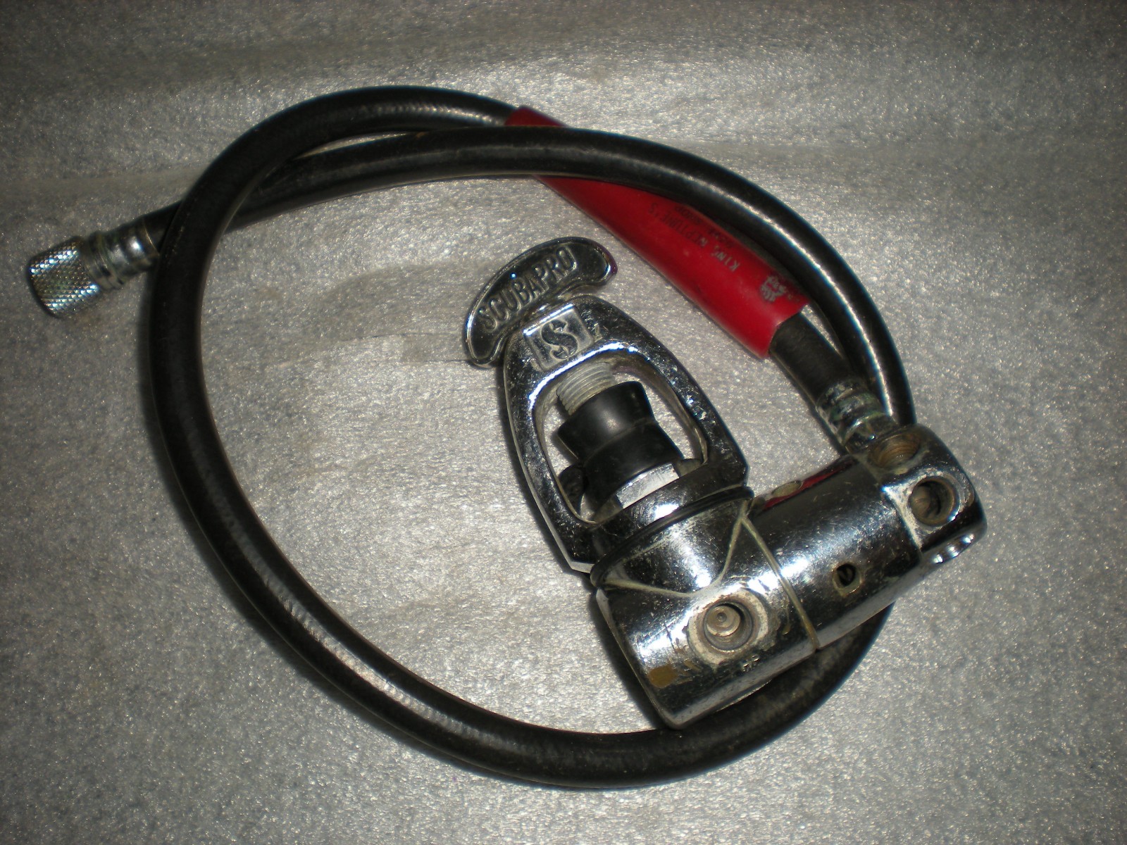 Vintage ScubaPro Scuba Diving 3000PSI Regulator ASIS UNTESTED