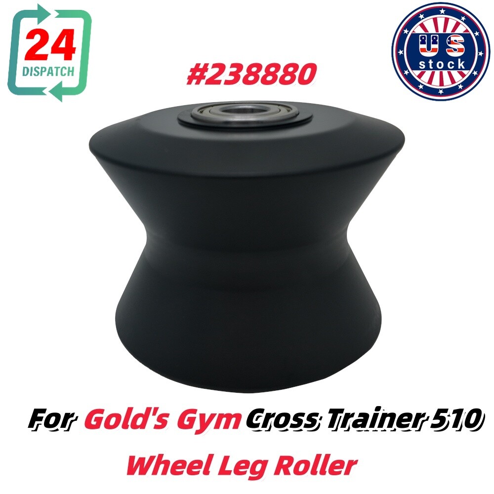 1PC For Gold's Gym Cross Trainer 510 Elliptical Roller Wheel Repalcement 238880