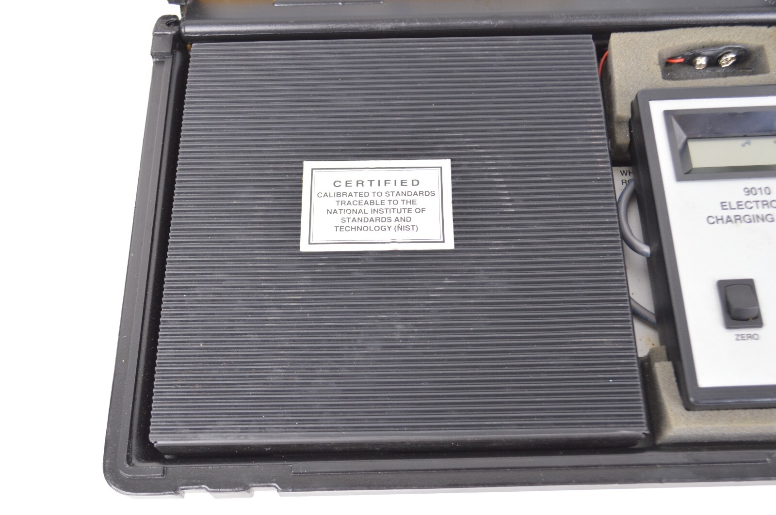 TIF Instruments 9010 Electronic Refrigerant Charging Scale in Case WORKS!
