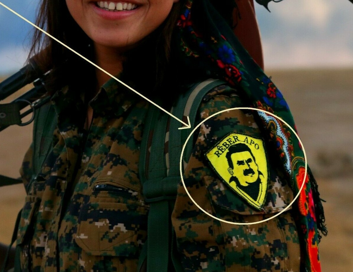 Iraq-Syria Kurdish Anti-Isis Freedom Fighter PKK PESHMERGA vêlkrö SSI: RÊBER APO