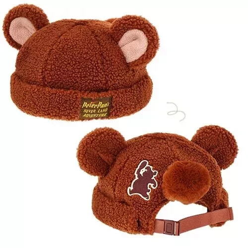 Tokyo Disney Resort Peter pan Fantasy Springs Fluffy Hat Cap Lost Boys KidsJapan