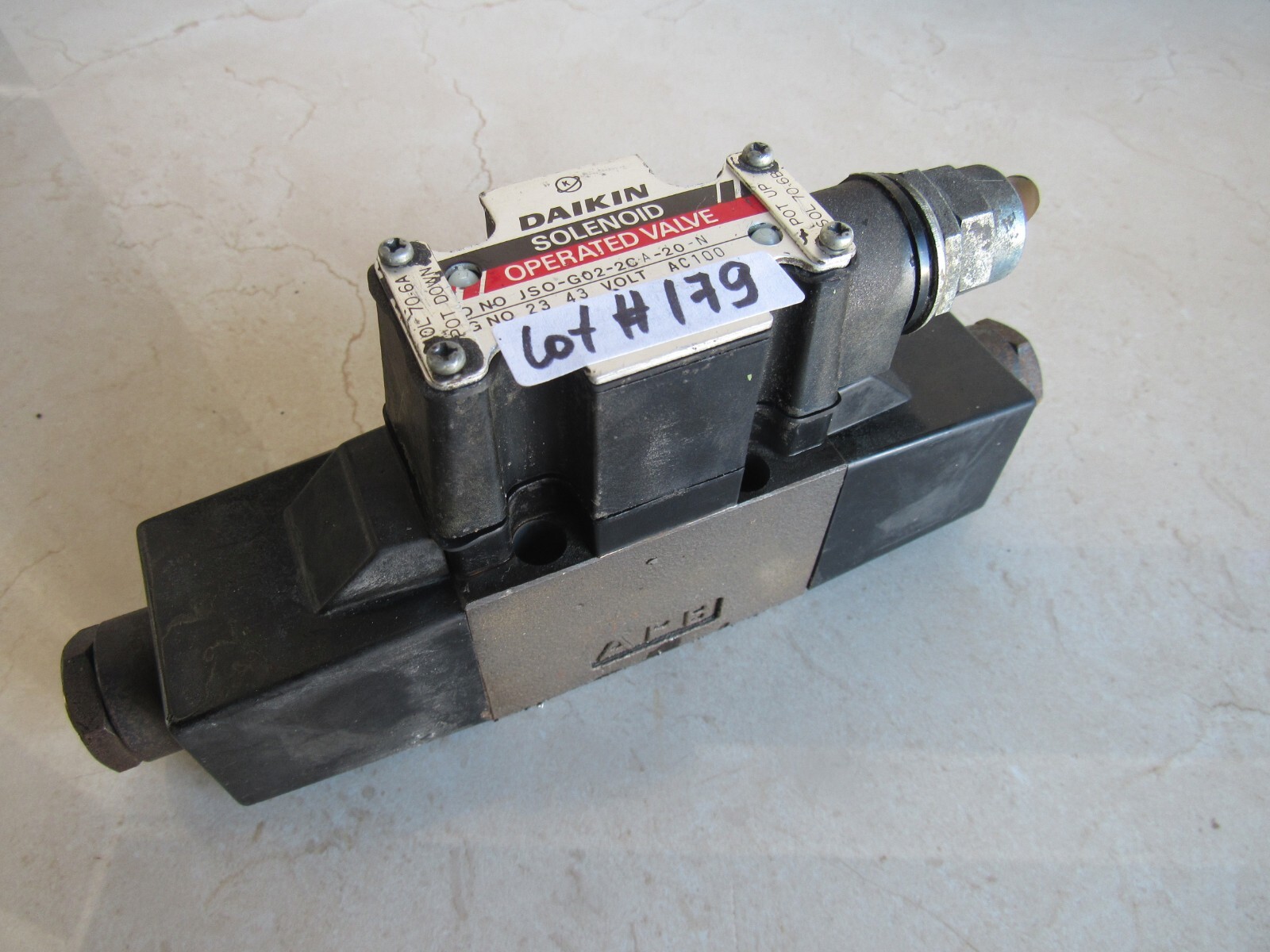 Daikin JSO-G02-2CA-20-N Lot # 179 Listed by Greg
