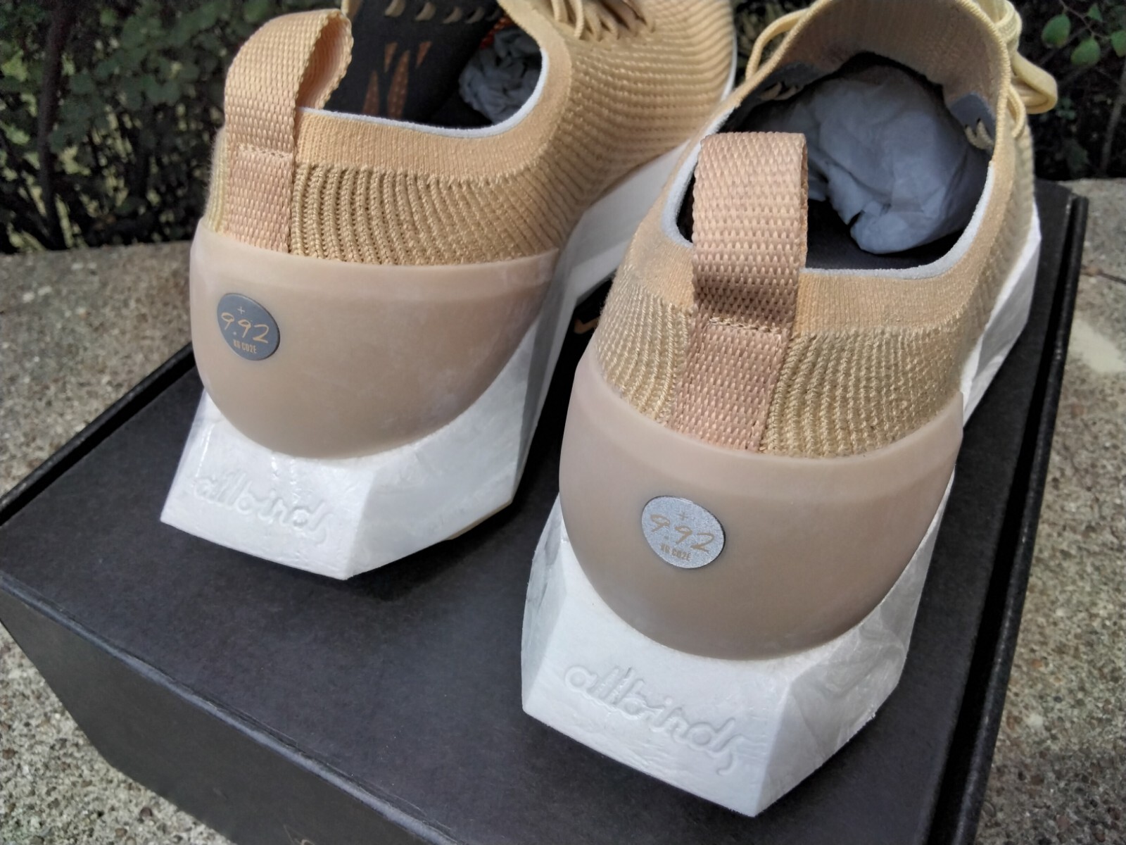 Allbirds Tree Flyer Running Shoes Walking RARE LUX BEIGE Mens 12 RARE NEW $160