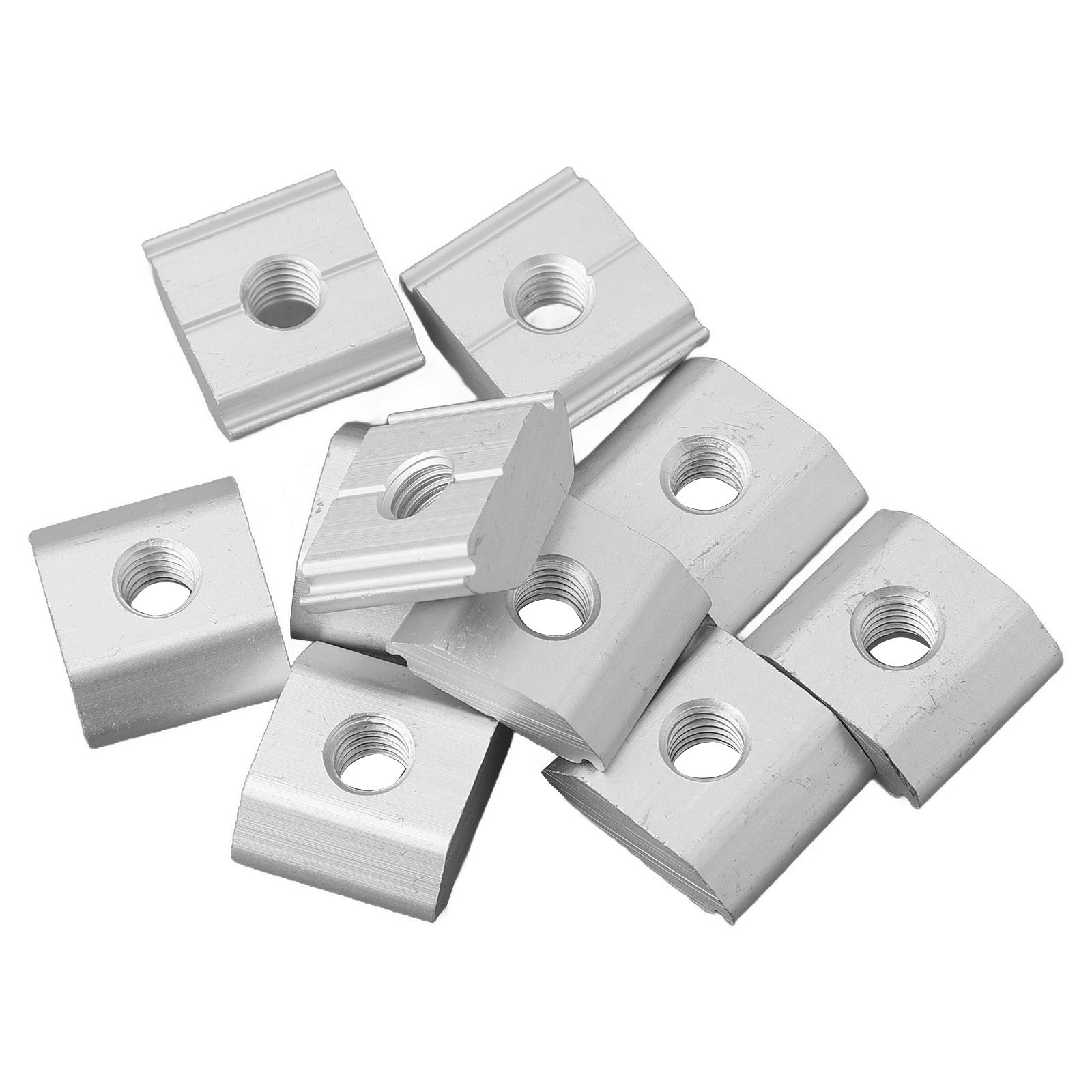 Silver Color Solar Panel Mounting Brackets Easy Installation High Quality