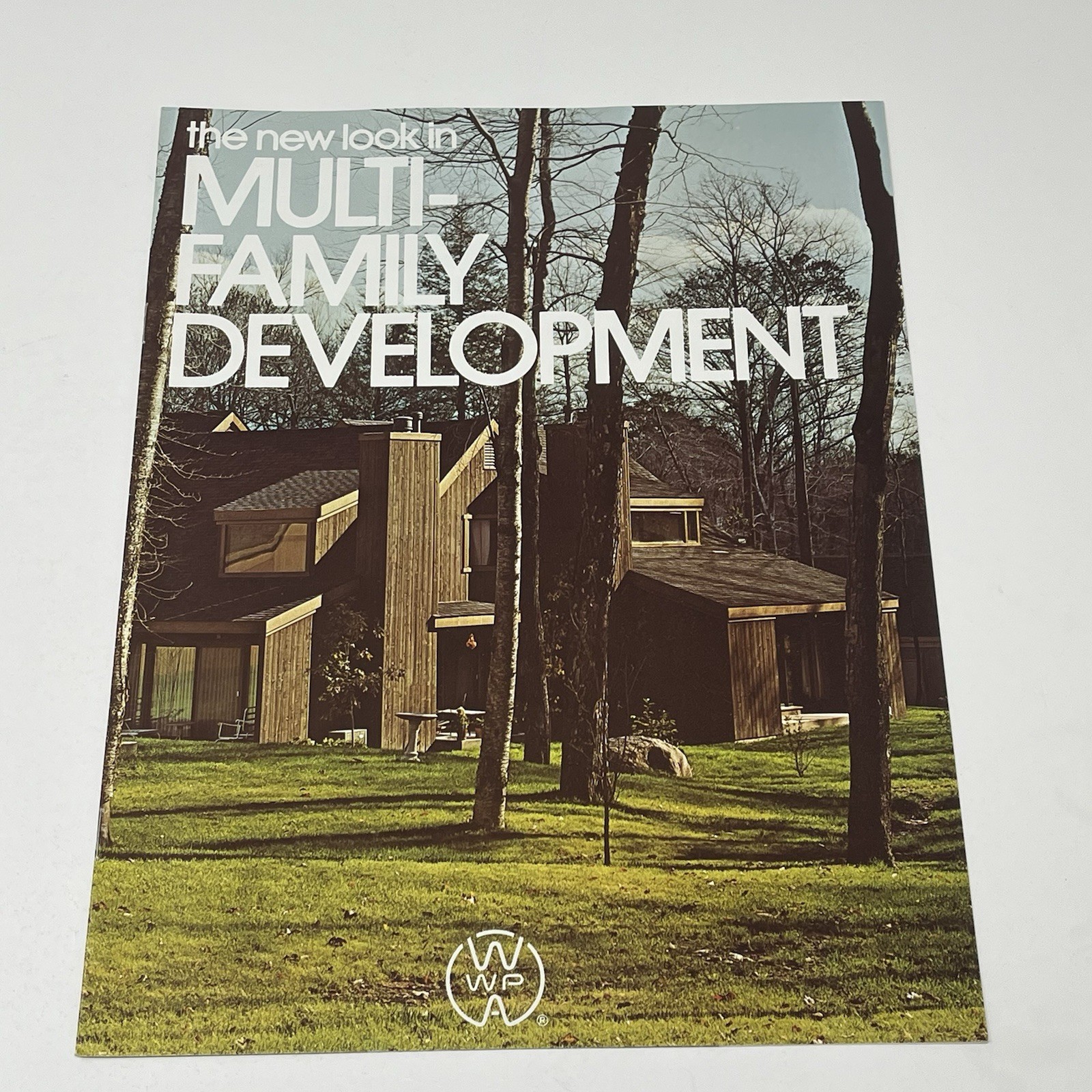 1960's Western Wood Products Multi Family House Design Idea Dealer Brochure