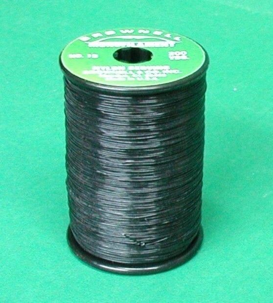 Brownell & Co. Monofilament Serving Thread - No. 15 Black - New Spool