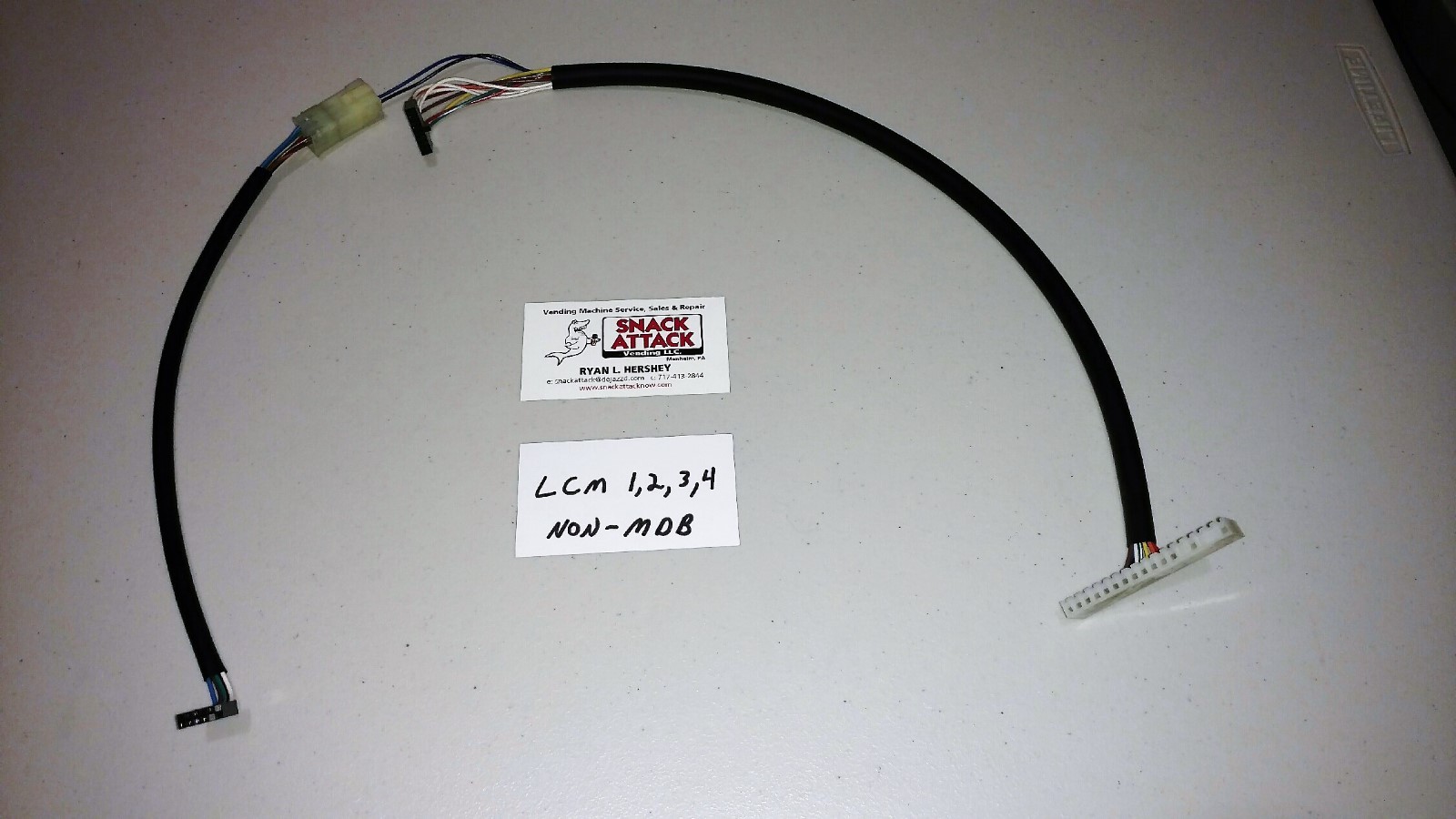 (AP) AUTOMATIC PRODUCTS LCM 1, 2, 3 & 4 NON-MDB MARS BILL VALIDATOR HARNESS 24v