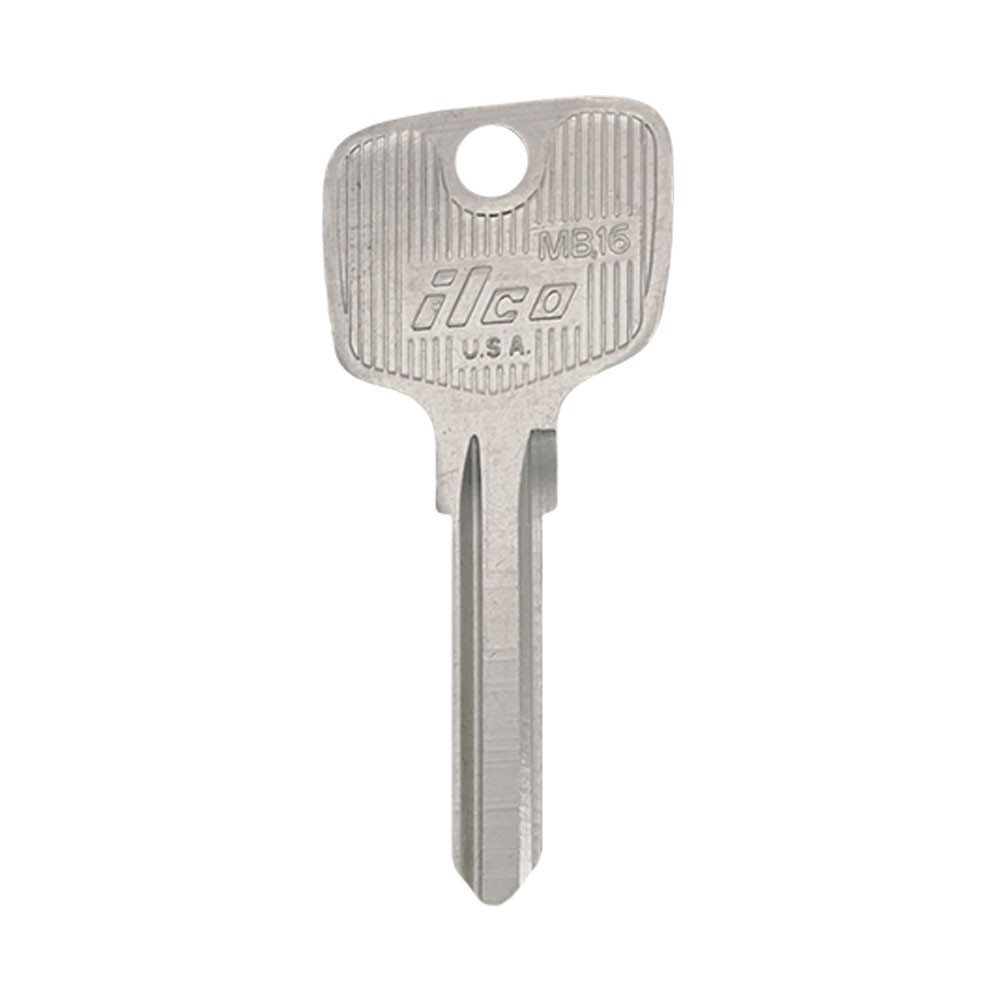 MB16 Key Blank  Nickel