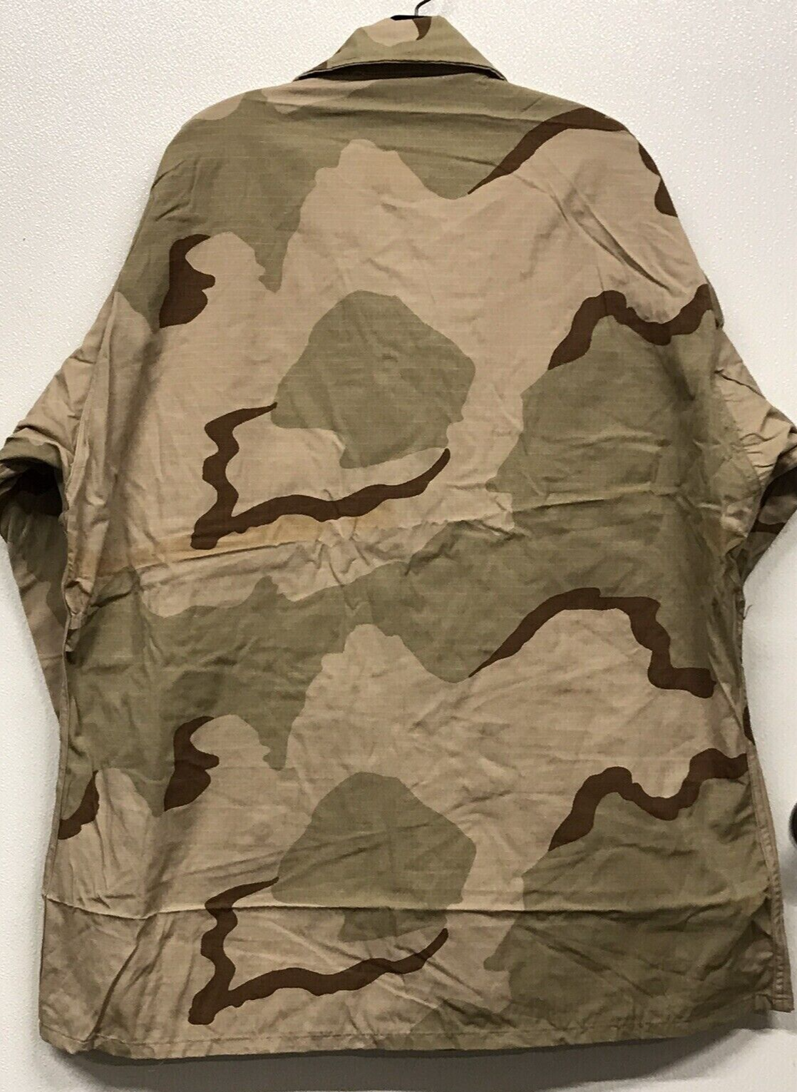 3 Color Desert BDU Combat Coat USGI 50/50 NYCO Ripstop X Large Long