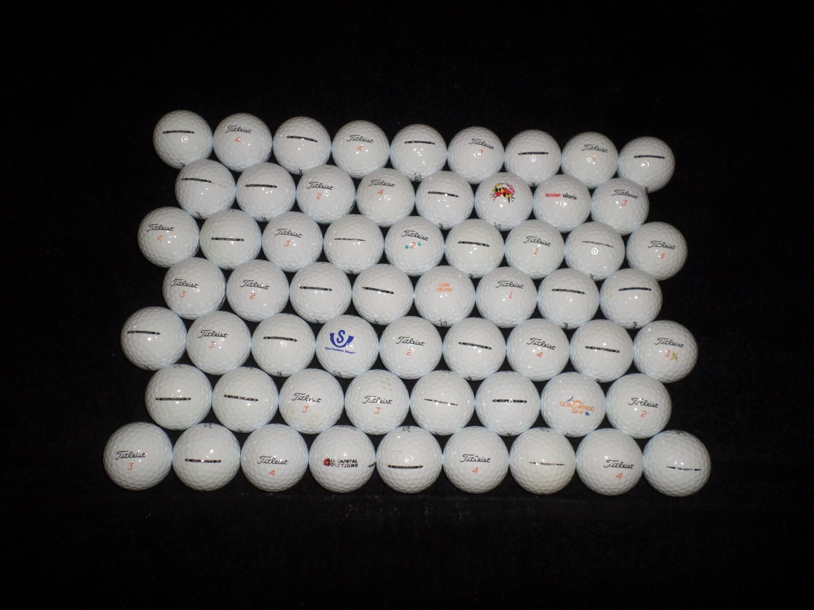 60 Titleist Velocity Golf Balls
