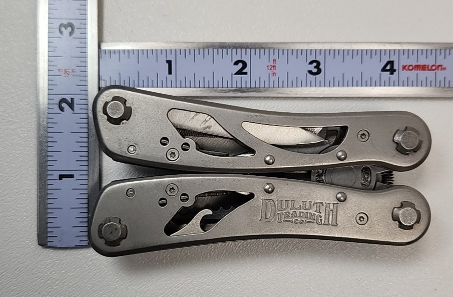 Duluth Trading Co. Multi-Tool Stainless 2CR Used Condition w/Protective Sheath