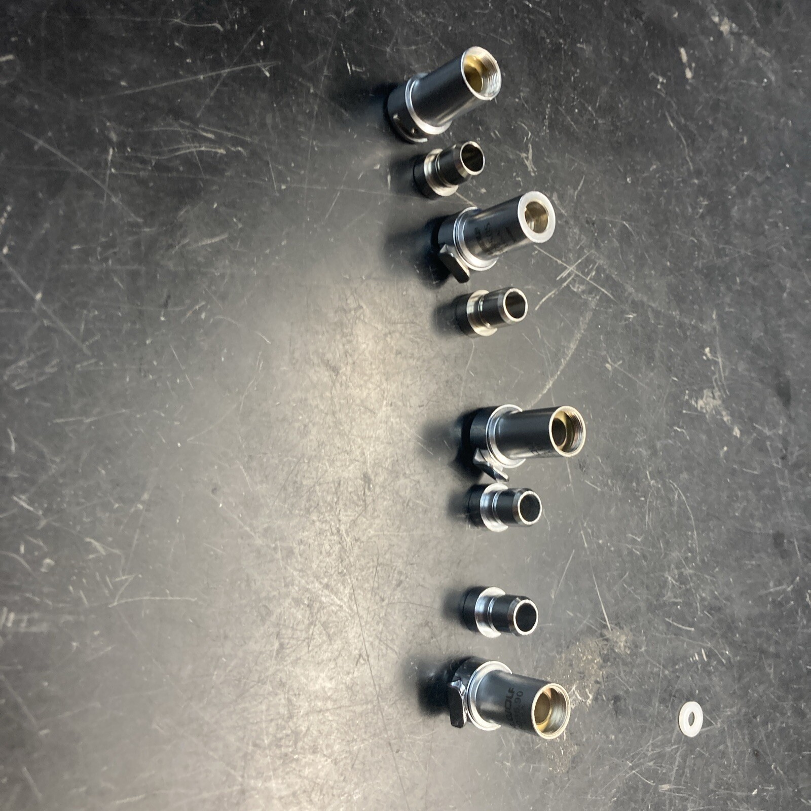 Lot 4 R. Wolf 8095.90 Fiber Optic Light Guide Cable attachment adapter