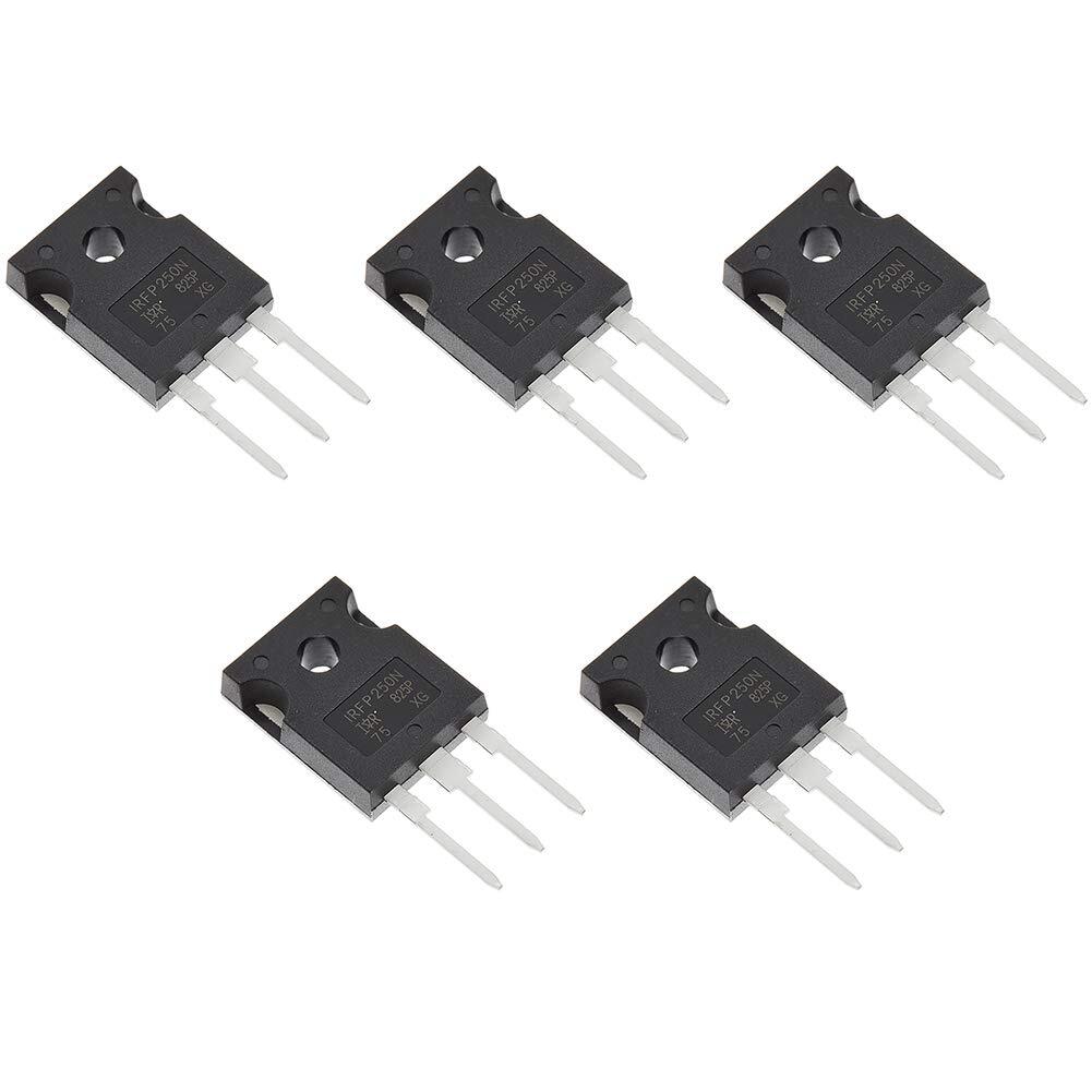 5 Pack Irfp250n 200V 30A N Channel Power Mosfet To-247 Fast Switching