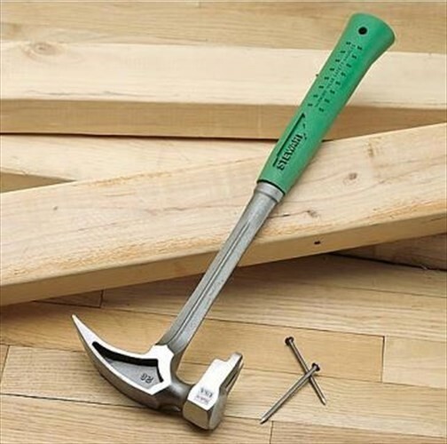 Stewart Framing Hammer 20 oz. Steel Construction with PVC handle